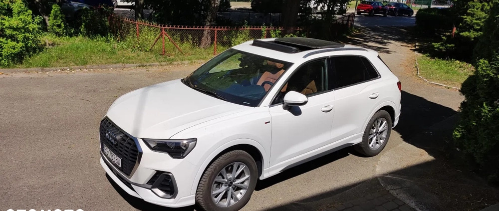 Audi Q3 cena 142000 przebieg: 54000, rok produkcji 2020 z Skierniewice małe 191